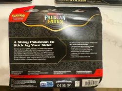 Pokemon TCG Paldean Fates Tech Sticker Trio Fidough Maschiff Greavard Sealed 3 - Image 5