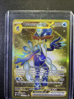 Quaquaval ex Pokemon Paldea Evolved 273/193 Hyper Rare NM - Image 2