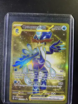 Quaquaval ex Pokemon Paldea Evolved 273/193 Hyper Rare NM - Image 3