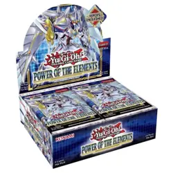 Yu-Gi-Oh! TCG Power Of The Elements Booster Box 1st Edition - Image 1