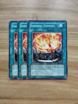 Yu-Gi-Oh! - Inferno Tempest 3X - Full Playset - Image 1