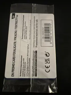 2024 Pokemon Illustration Contest Sealed Promo 3 Card Pack - Feraligatr Pikachu - Image 3