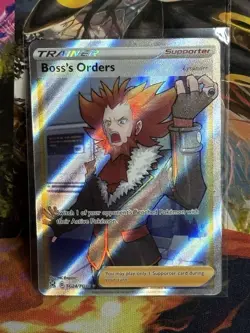 Bosses Orders TG24/TG30 Lost Origin Trainer Gallery Ultra Rare Pokemon Card NM - Image 1