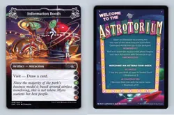 Information Booth #218/244 MTG Unfinity 2022 Uncommon TCG Card - Image 1