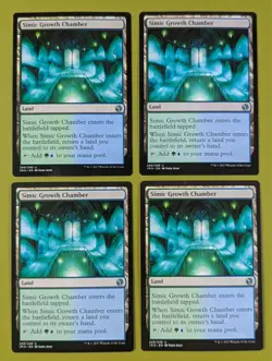 Simic Growth Chamber x4 Iconic Masters 4x Playset Magic the Gathering MTG - Image 1