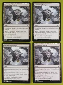 Crumbling Vestige x4 Oath of the Gatewatch 4x Magic the Gathering MTG - Image 1