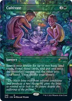 MTG Cultivate SLD Rare Foil #246 - Image 1
