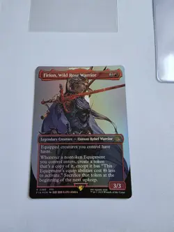 Firion, Wild Rose Warrior (Borderless) Final Fantasy Foil - Image 1