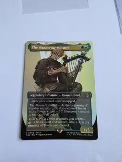 The Wandering Minstrel (Borderless) Final Fantasy Foil - Image 1