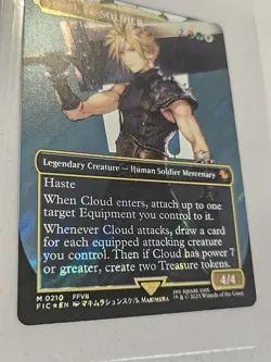 Cloud, Ex-SOLDIER - Surge Foil - #M210 - Magic The Gathering - Image 2