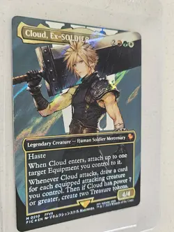 Cloud, Ex-SOLDIER - Surge Foil - #M210 - Magic The Gathering - Image 3