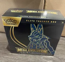 Pokemon TCG Mega Evolution Lucario ETB - SEALED - IN HAND ✅ - Image 1