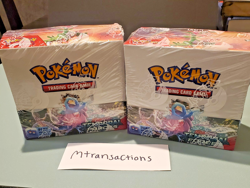 2x Pokemon TCG Scarlet & Violet Temporal Forces - Booster Box SEALED NEW - READ - Image 1