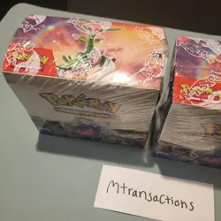 2x Pokemon TCG Scarlet & Violet Temporal Forces - Booster Box SEALED NEW - READ - Image 4