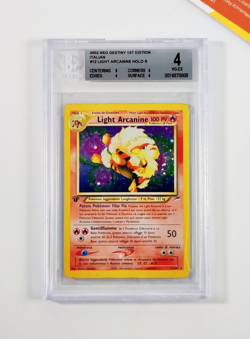 Pokemon BGS 4 Light Arcanine #12 Holo 1st Edition Neo Destiny 2002 Italiano - Image 1
