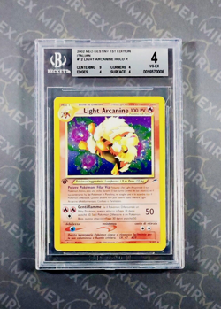 Pokemon BGS 4 Light Arcanine #12 Holo 1st Edition Neo Destiny 2002 Italiano - Image 2
