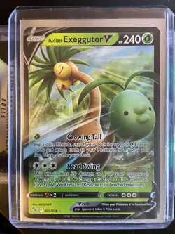 Alolan Exeggutor V 005/078 Ultra Rare - Pokemon Go Near Mint D2 - Image 1