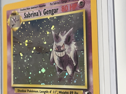 Pokemon TCG Sabrina's Gengar Gym Heroes 14/132 Holo Unlimited Holo Rare NM - Image 5