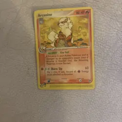 Pokemon Arcanine 15/100 EX Sandstorm Non Holo - Image 1