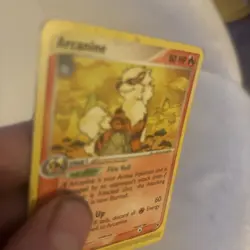 Pokemon Arcanine 15/100 EX Sandstorm Non Holo - Image 5