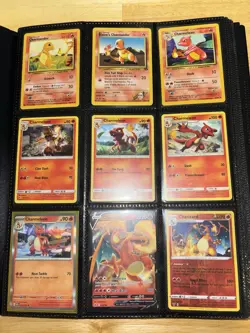 Pokemon TCG Card Lot Charmander & Charmeleon & Charizard Base Set, Older Sets LP - Image 1