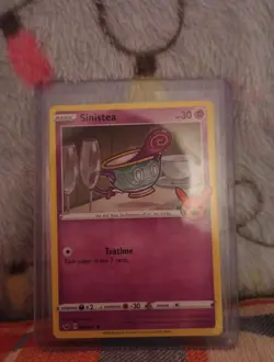 2020 Baslc Sinistea Pokemon Trading Card Game - Image 1
