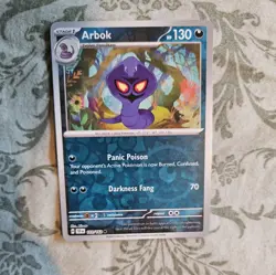 101/162 Arbok : (Reverse Holo) Card : Temporal Forces : Pokemon TCG - Image 1