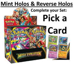 MINT Mega Evolution ME01 Holos & Reverses | Choose Your Card to Complete Set - Image 1