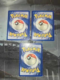 Giovanni's Gym Challenge 3 Card Lot Nidoran, Magikarp, Machop Pokemon - Image 3