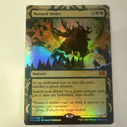 Magic the Gathering Foil Natural Order Strixhaven Mystical Archive MTG - Image 1