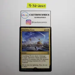 Crackling Doom #191 (NM) Commander 2016 C16 Magic MTG (Box10) - Image 1