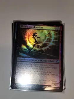 MTG Universes Beyond: Spider-man Shriek, Treblemaker Foil 0144 NM - Image 1