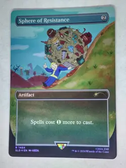 MTG Sphere of Resistance Rainbow FOIL Secret Lair - SLD / 1484 - - Image 1