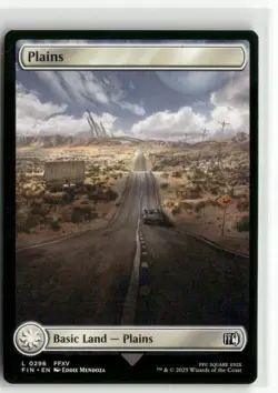 Plains 0296 - FINAL FANTASY MTG NM - Image 1