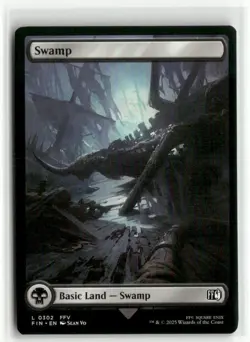 Swamp 0302 - FINAL FANTASY MTG NM - Image 1