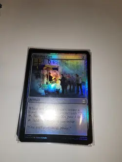 NM Foil Hot Dog Cart, MTG, Marvel's Spider-Man, Magic the Gathering, 164 - Image 1