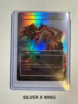 Clarion Conqueror Borderless Foil x1, MTG, Tarkir: Dragonstorm, TDM, NM - Image 2