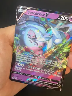 CARTE POKEMON SORCILENCE V 065/159 FR ULTRA RARE EB ZENITH SUPREME - NM+ - Image 2