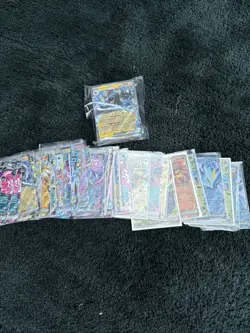 Pokemon TCG Ex Cards X100 English - Various Sets S&V Era Pokemon Cards Bulk Lot - Image 1