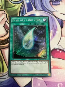 YANG ZING PATH SECRET RARE GERMAN MP15-EN105 DE105 NEAR MINT YUGIOH - Image 1
