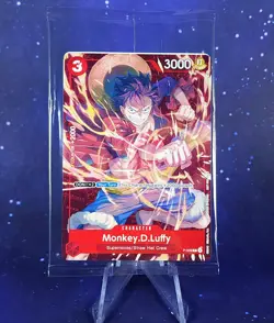 One Piece Kingdoms of Intrigue Promo Card Monkey D Luffy Sealed New English - Image 1