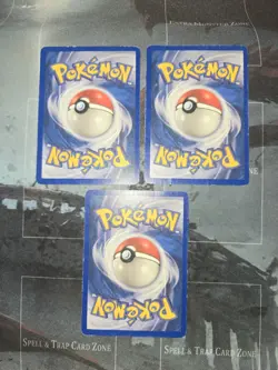 Expedition Base Set 3 Card Lot Gastly, Abra, Clefairy E-Series Pokemon - Image 4