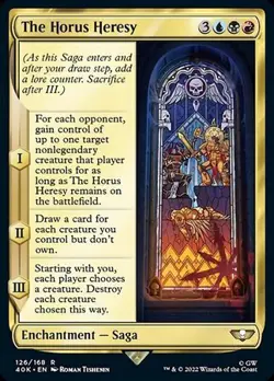 MTG Universes Beyond: Warhammer 40,000 - The Horus Heresy - Image 1