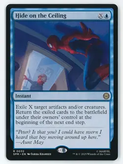 Hide on the Ceiling #0032 MTG Marvel's Spider-Man Magic The Gathering - Image 1