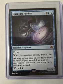 Quantum Riddler, Edge of Eternities, Regular, Magic The Gathering, Mythic. NM-M. - Image 1