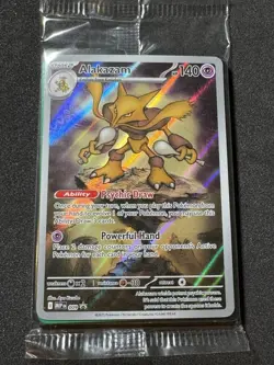 Alakazam 009 Pokemon Mega Evolutions - ETB Promo SealedAlakazam - Image 1