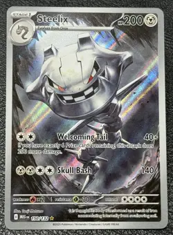 Steelix 150/132 - Illustration Rare - Pokemon TCG: Mega Evolution - NM - Image 1