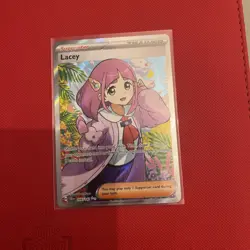 Lacey 166/142 Pokemon TCG S&V Stellar Crown Trainer Ultra Rare English - Image 1