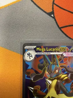 Pokemon TCG Mega Lucario EX 160/132 Ultra Rare Holo NM Mega Evolutions Full Art - Image 2