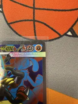 Pokemon TCG Mega Lucario EX 160/132 Ultra Rare Holo NM Mega Evolutions Full Art - Image 3